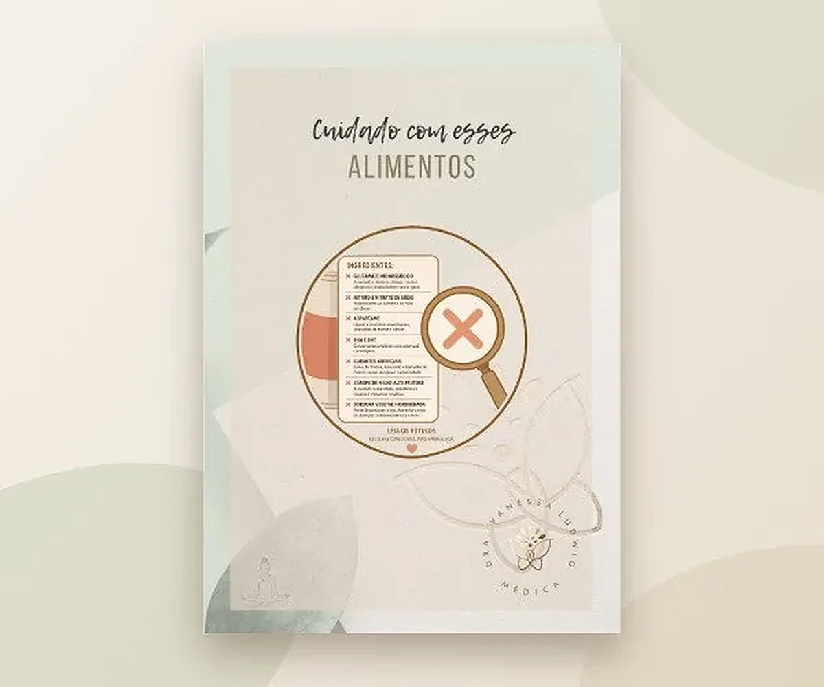 Capa do e-book Cuidado com Estes Alimentos