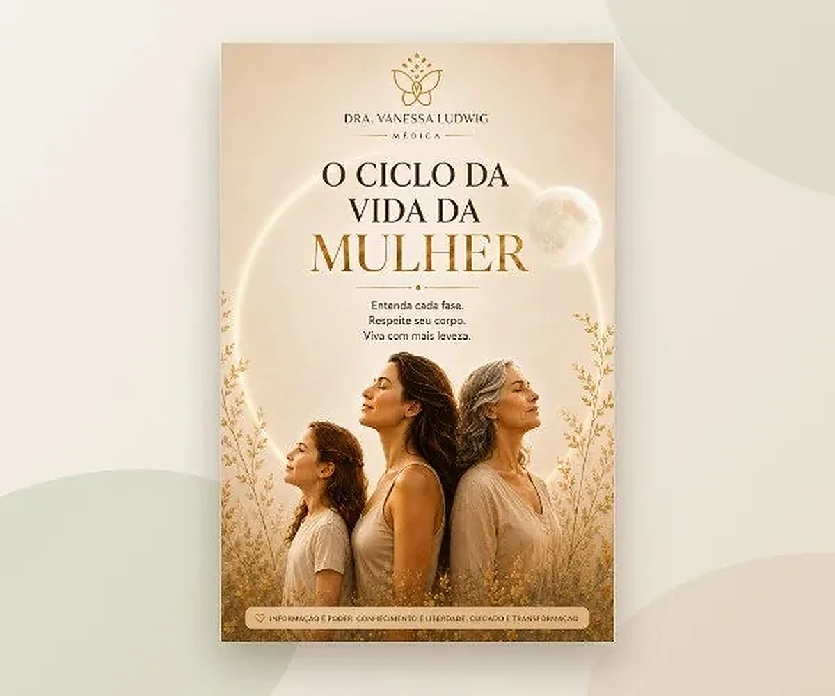 Capa do e-book O Ciclo da Vida da Mulher